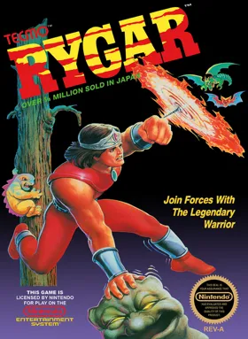 Rygar (USA) (Rev 1) box cover front